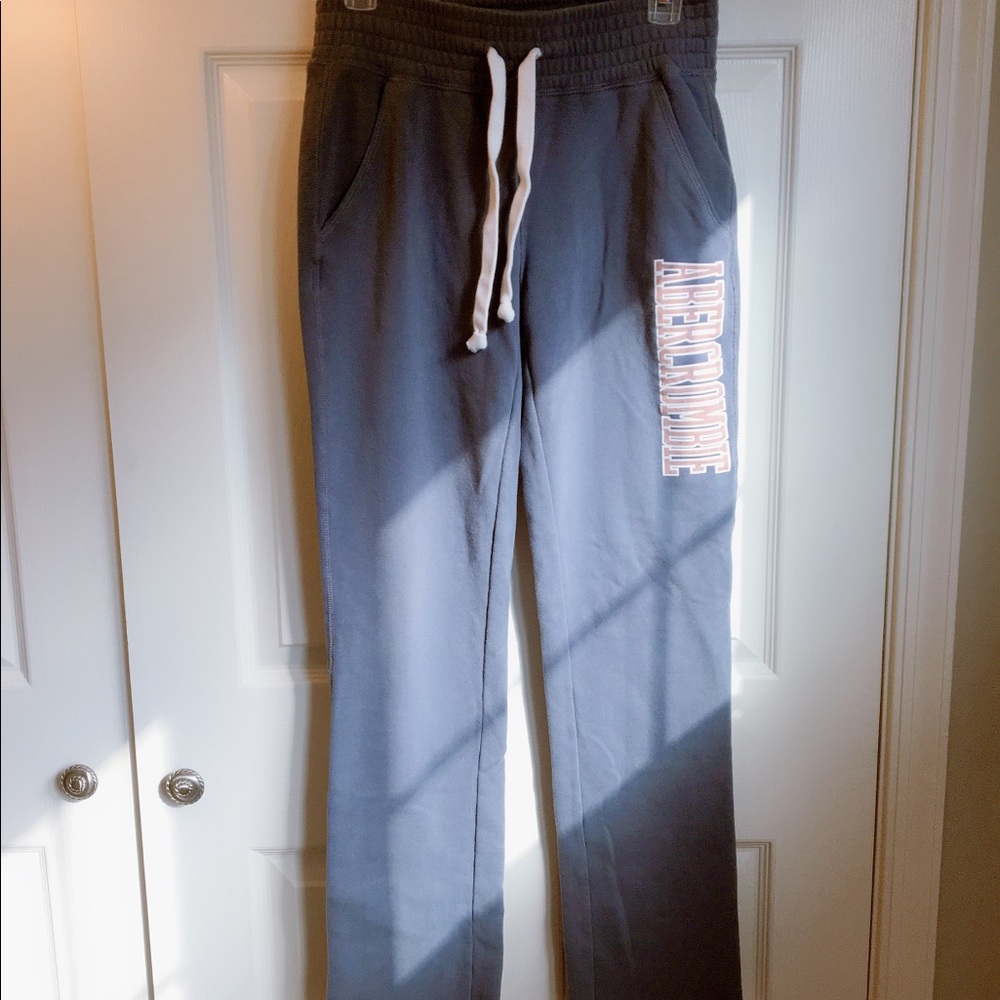 Abercrombie blue vintage wide leg sweatpants